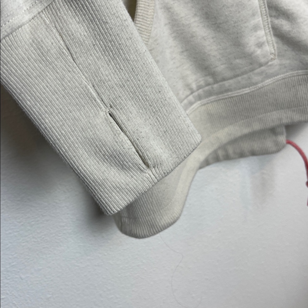 Mountain HardWear Fire Tower Oatmeal pullover hoodie L - Picture 11 of 11